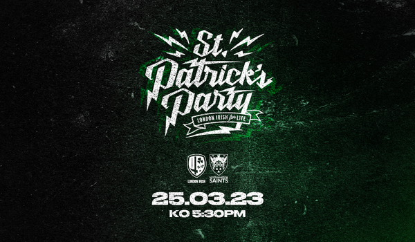 St. Patrick's Party Early Bird pricing ends at midday!